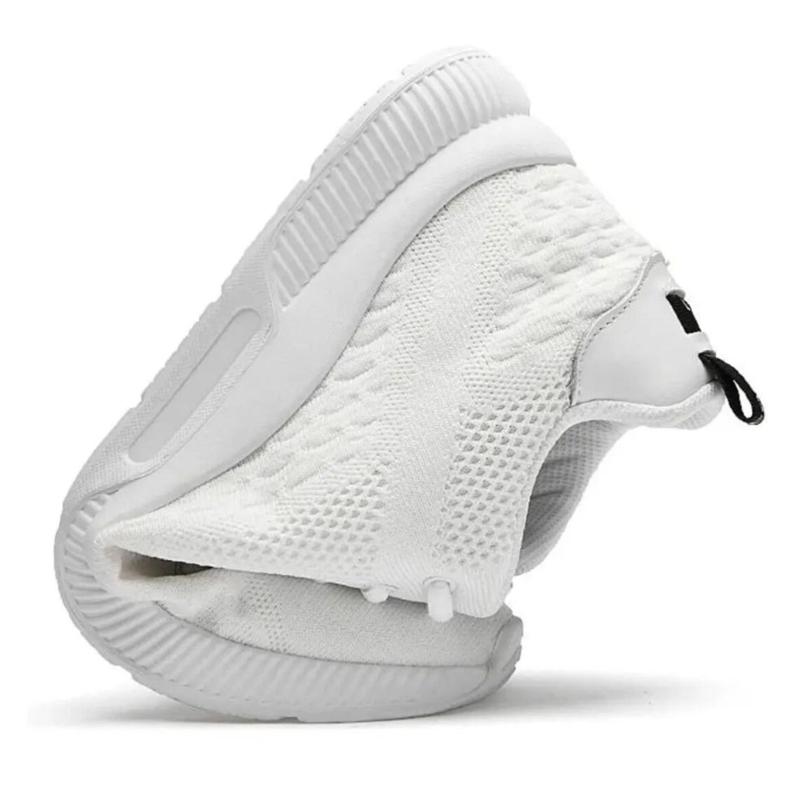 Stride 33 - 7cm (2.7") – Men's Elevator Shoes (Height Increasing, Hidden Lift) – White