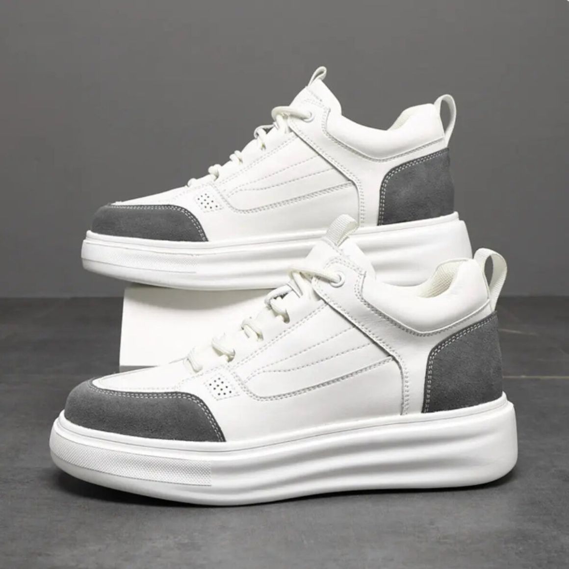 Ravik - 8cm (3") – Men's Elevator Shoes (Height Increasing, Hidden Lift) – White
