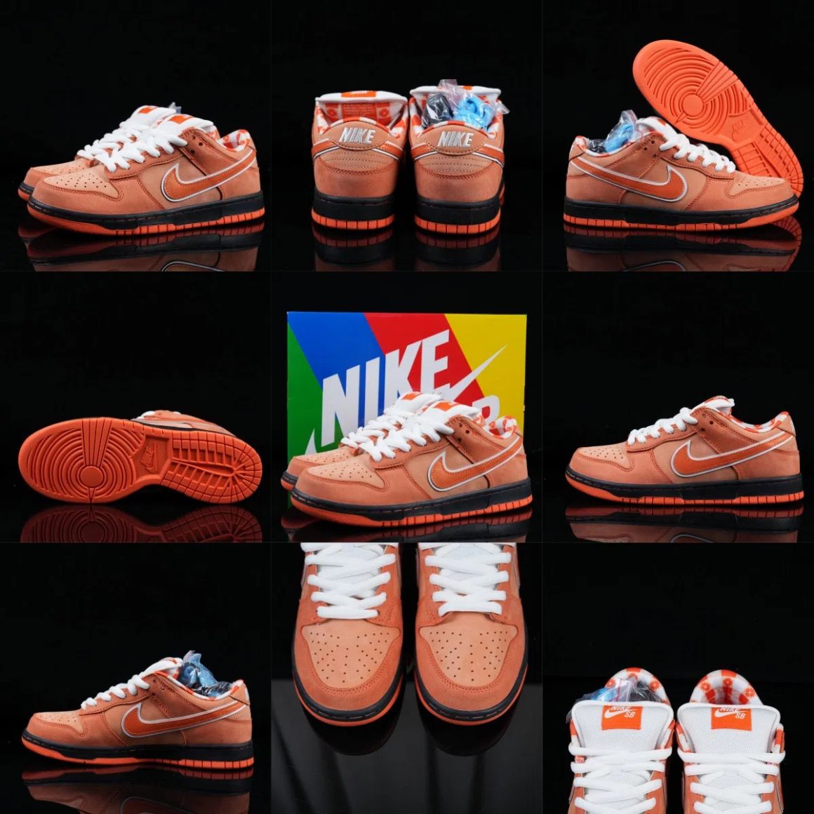 x CONCEPTS Dunk SB Orange Lobster FD8776-800