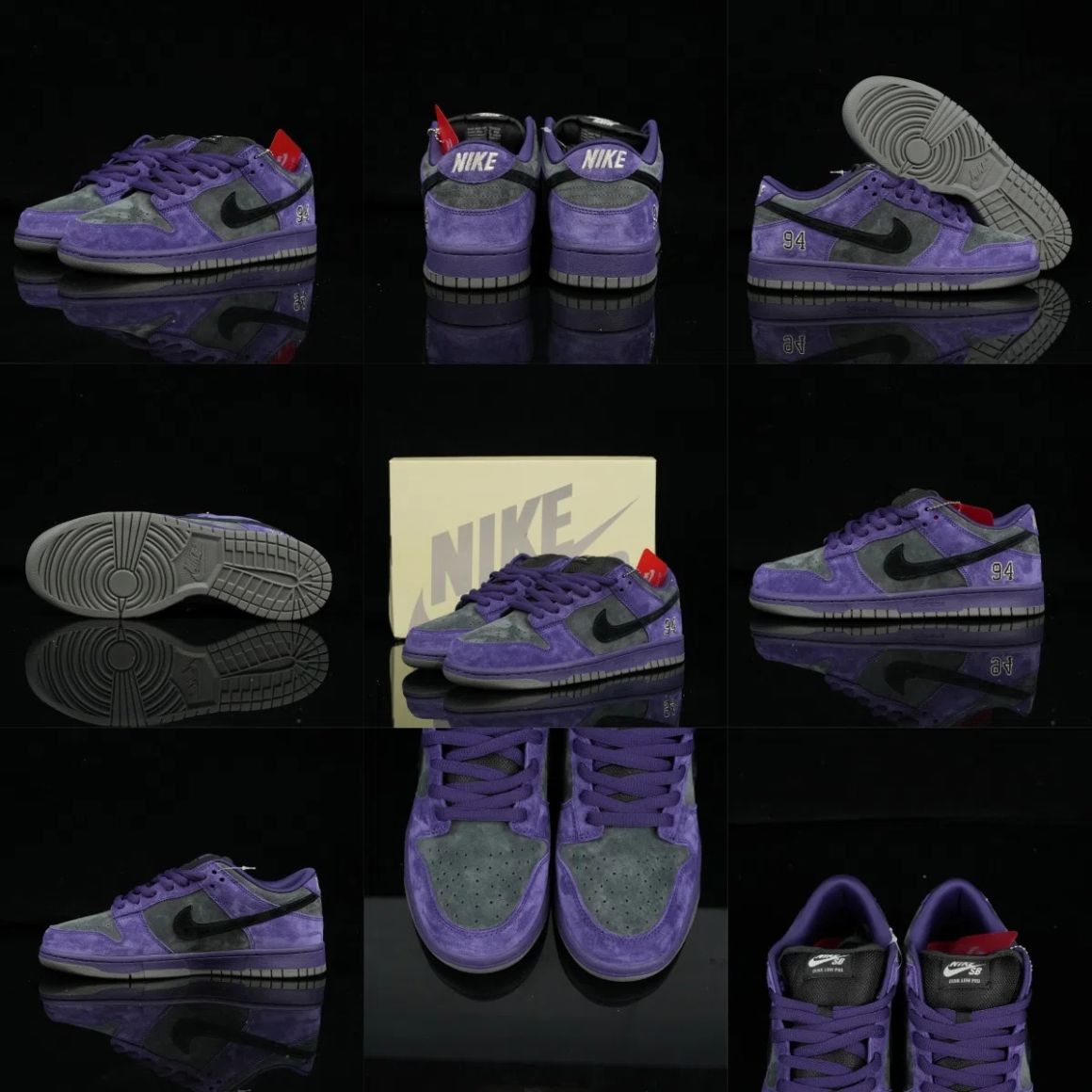 Supreme x Dunk Low SB 'Ink' HQ8487-500