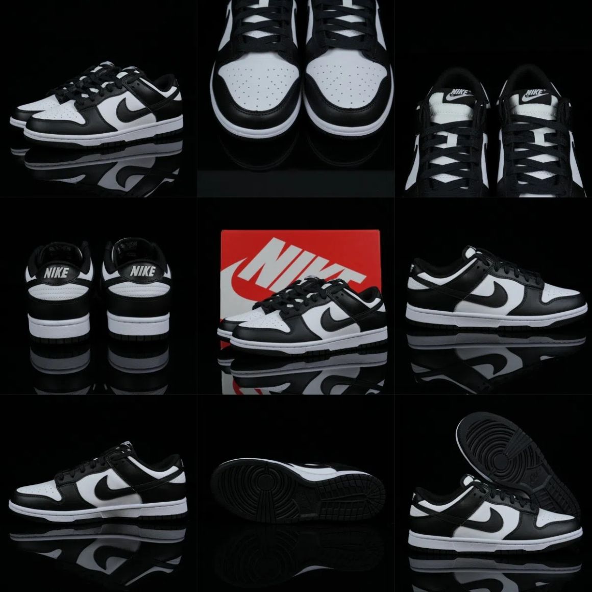 Dunk Low 'Black White' DD1391-100