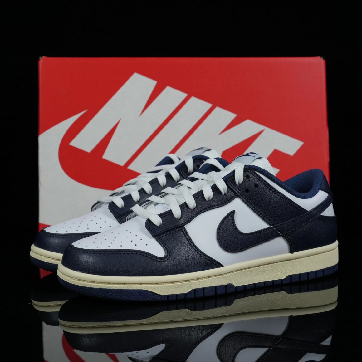Wmns Dunk Low 'Vintage Navy' DD1503-115