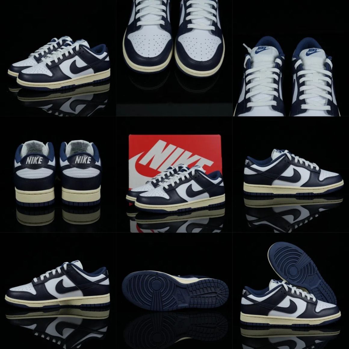Wmns Dunk Low 'Vintage Navy' DD1503-115