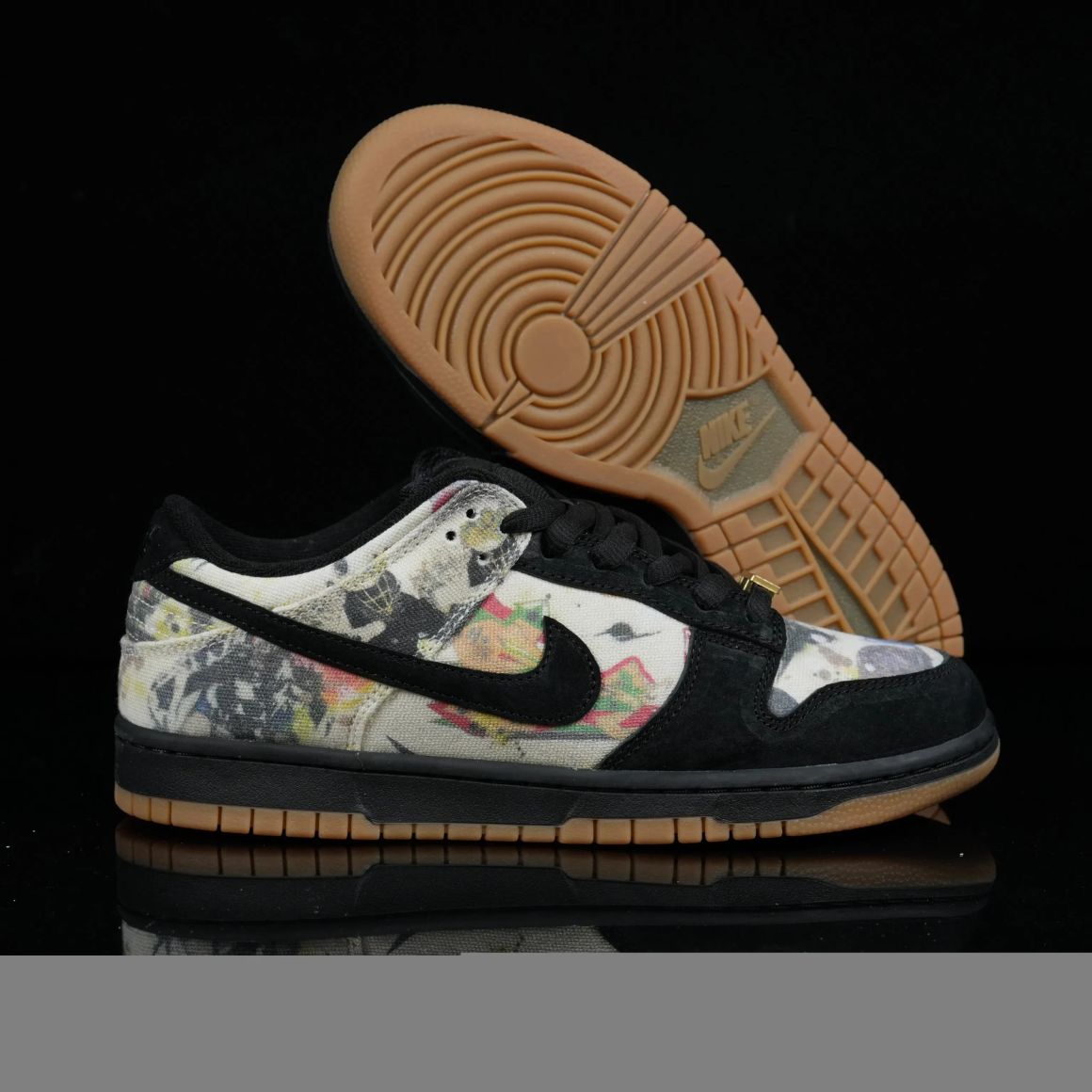 Supreme x Dunk Low SB 'Rammellzee' FD8778-001
