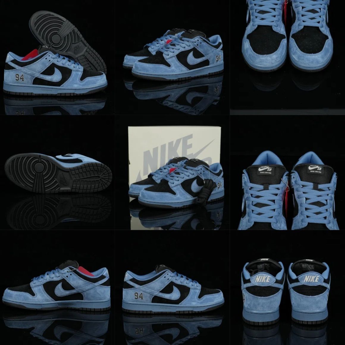 Supreme x Dunk Low SB 'Ocean Fog' HQ8487-400