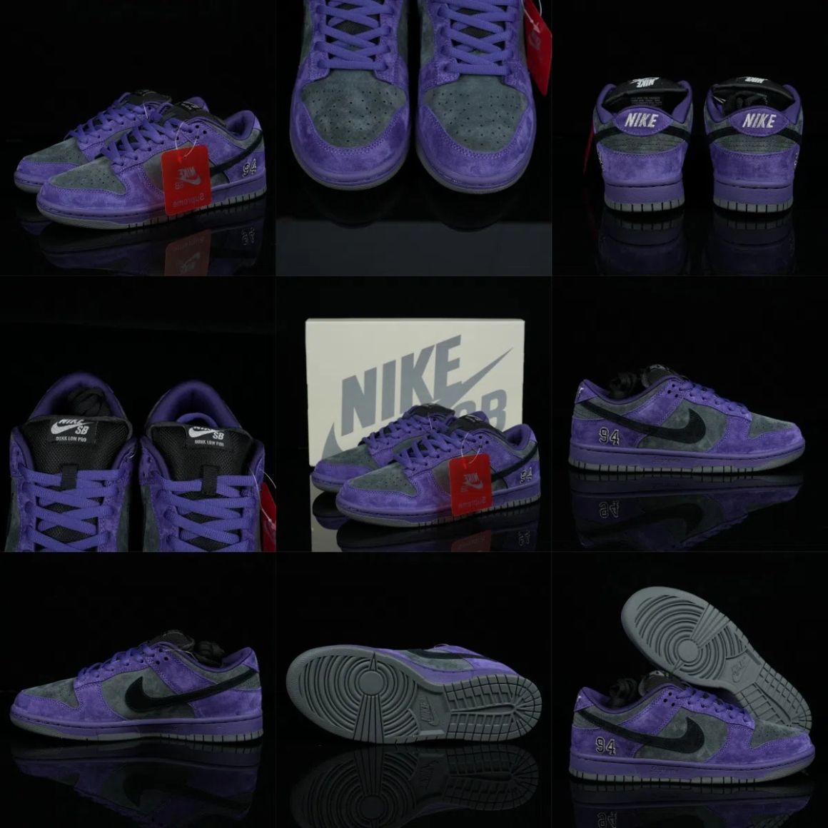 Supreme x Dunk Low SB 'Ink' HQ8487-500