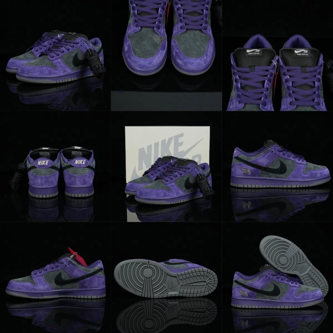 Supreme x Dunk Low SB 'Ink' HQ8487-500