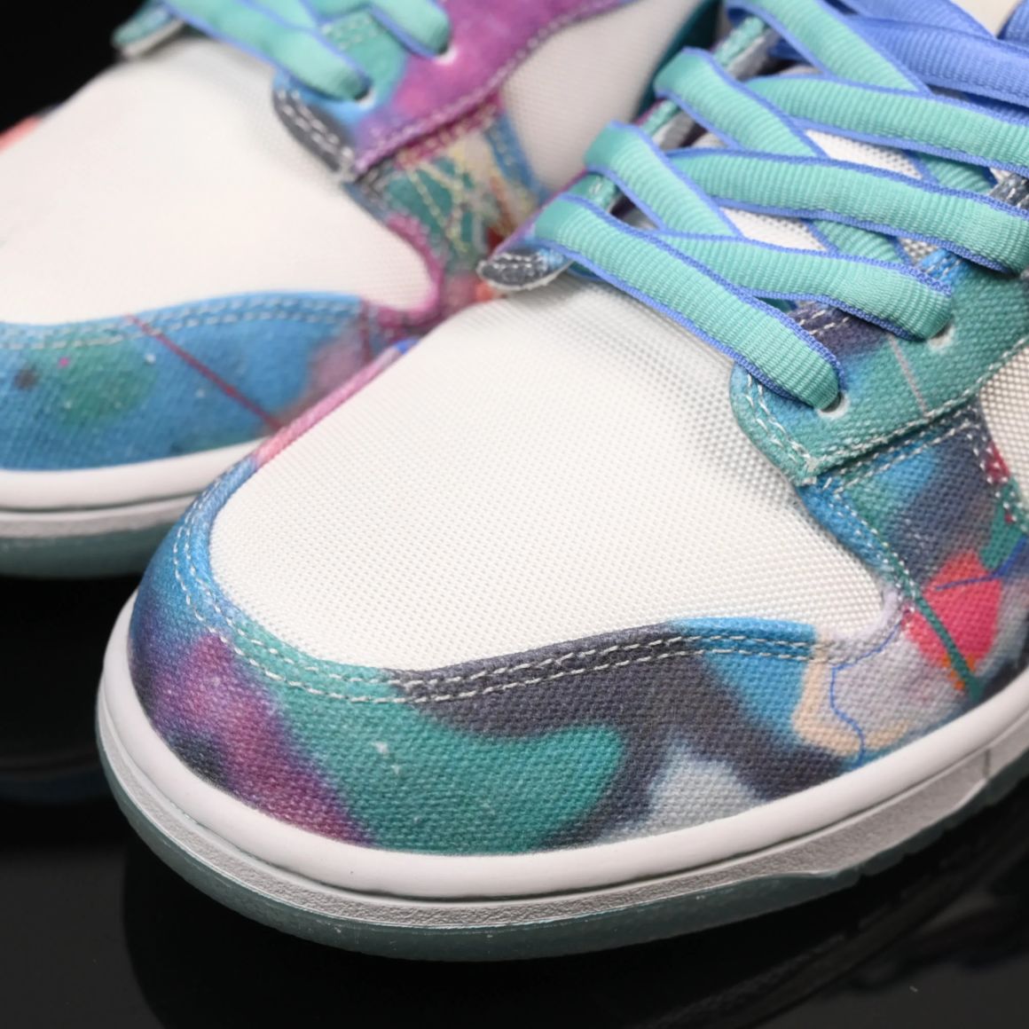 Futura Laboratories x Dunk Low SB 'Bleached Aqua' HF6061-400