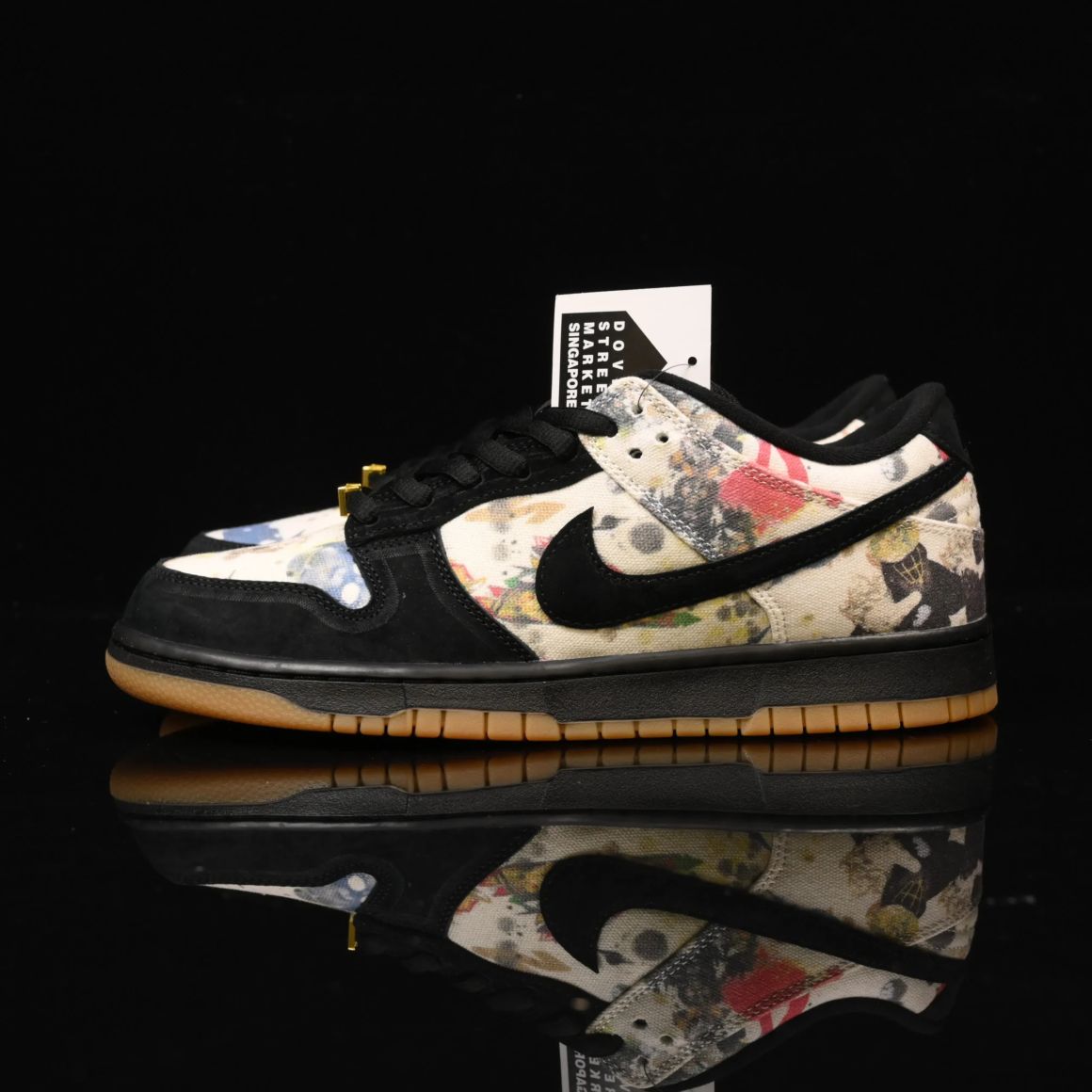 Supreme x Dunk Low SB 'Rammellzee' FD8778-001
