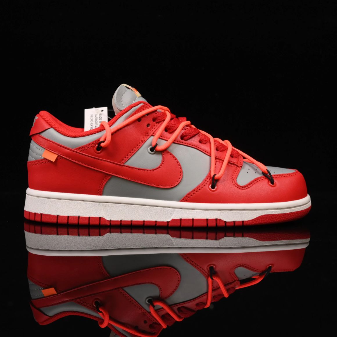 Off-White x Dunk Low 'University Red' CT0856-600