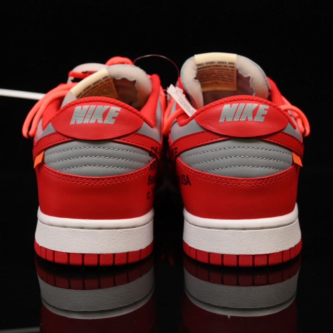 Off-White x Dunk Low 'University Red' CT0856-600