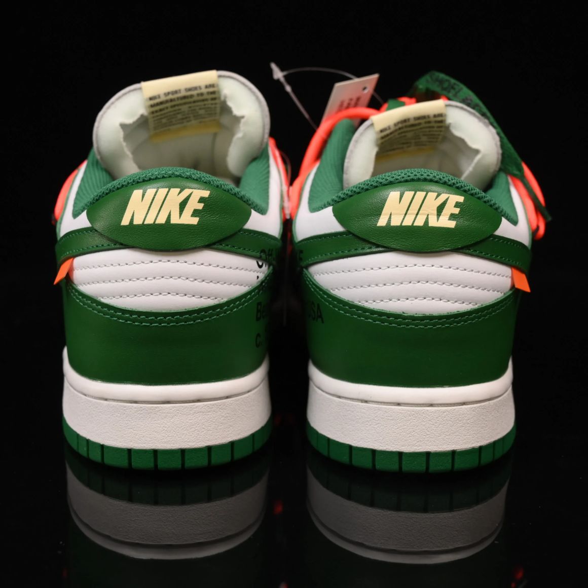 Off-White x Dunk Low 'Pine Green' CT0856-100