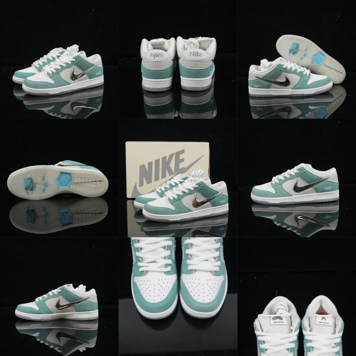 April Skateboards x Dunk Low SB 'Turbo Green' FD2562-400