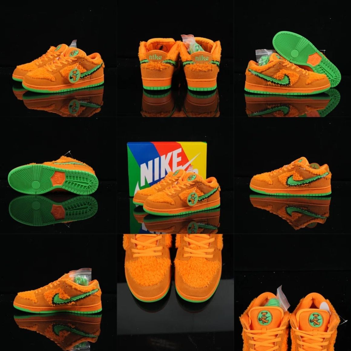 Grateful Dead x Dunk Low SB 'Orange Bear' CJ5378-800