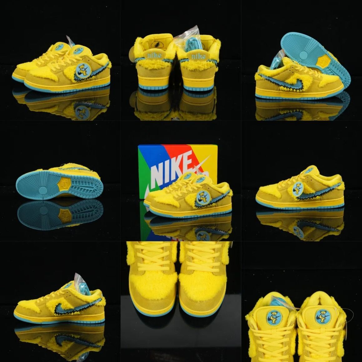 Grateful Dead x Dunk Low SB 'Yellow Bear' CJ5378-700