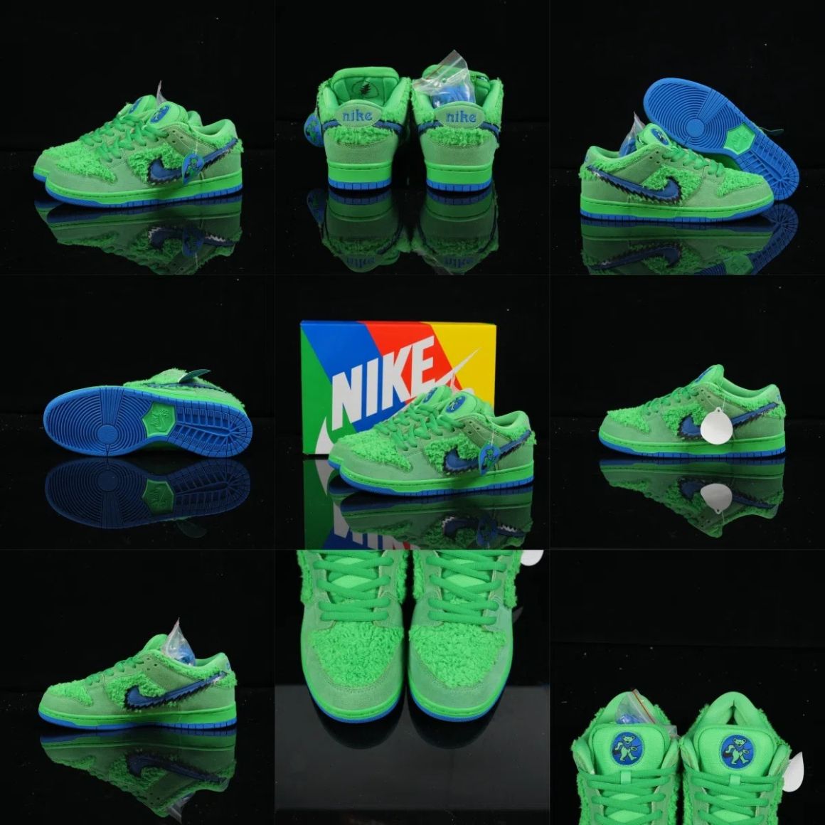 Grateful Dead x Dunk Low SB 'Green Bear' CJ5378-300