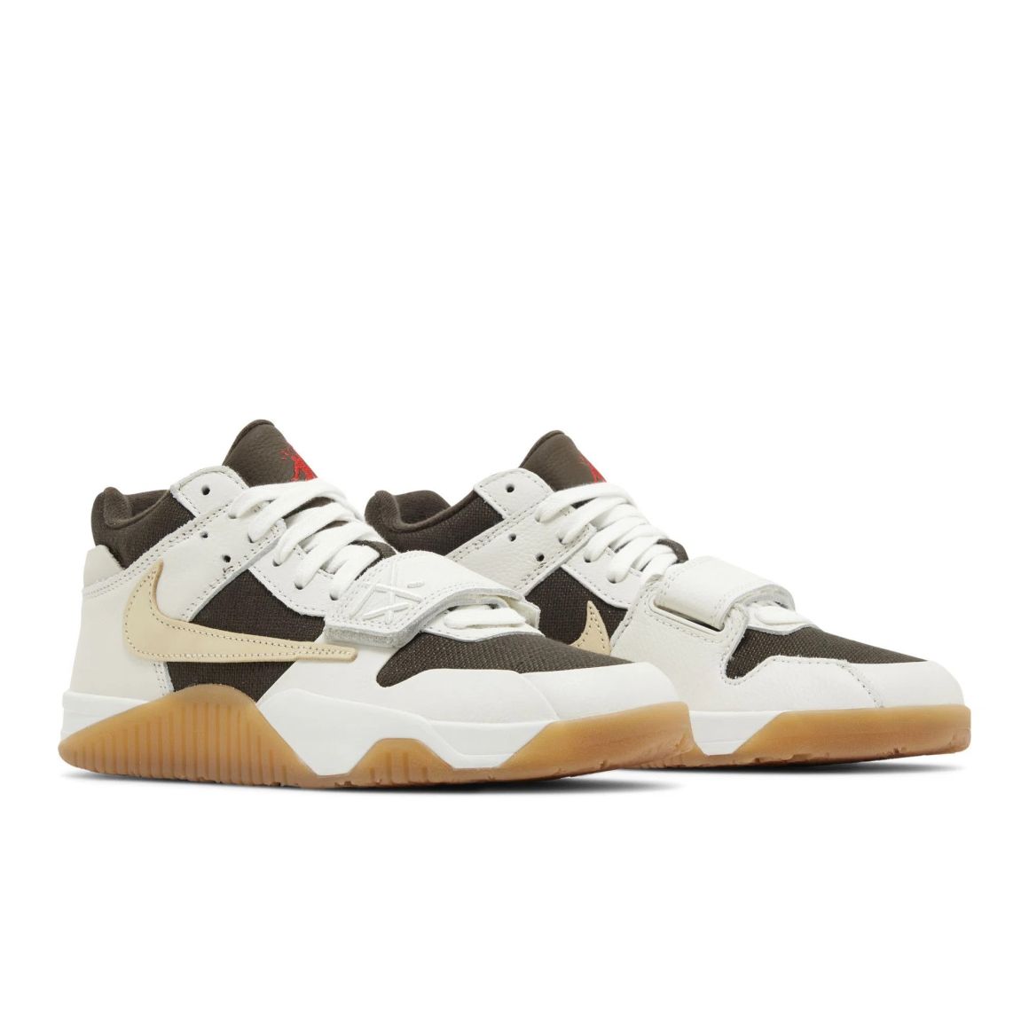 Travis Scott x Jordan Jumpman Jack TR 'Sail' – Men's Sneakers - Sail / Black / Muslin / Gum