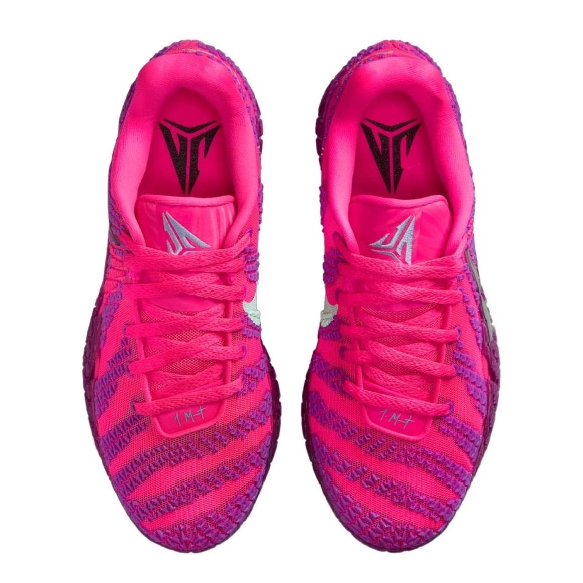 Ja 3 Lightweight Basketball Sneakers - Hyper Pink/Mint Foam/Viotech