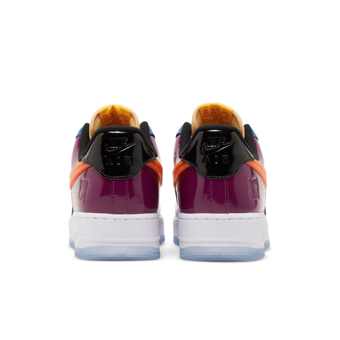 Air Force 1 Low SP Undefeated Multi-Patent Total Orange - Exclusive Low Top Sneakers - Orange