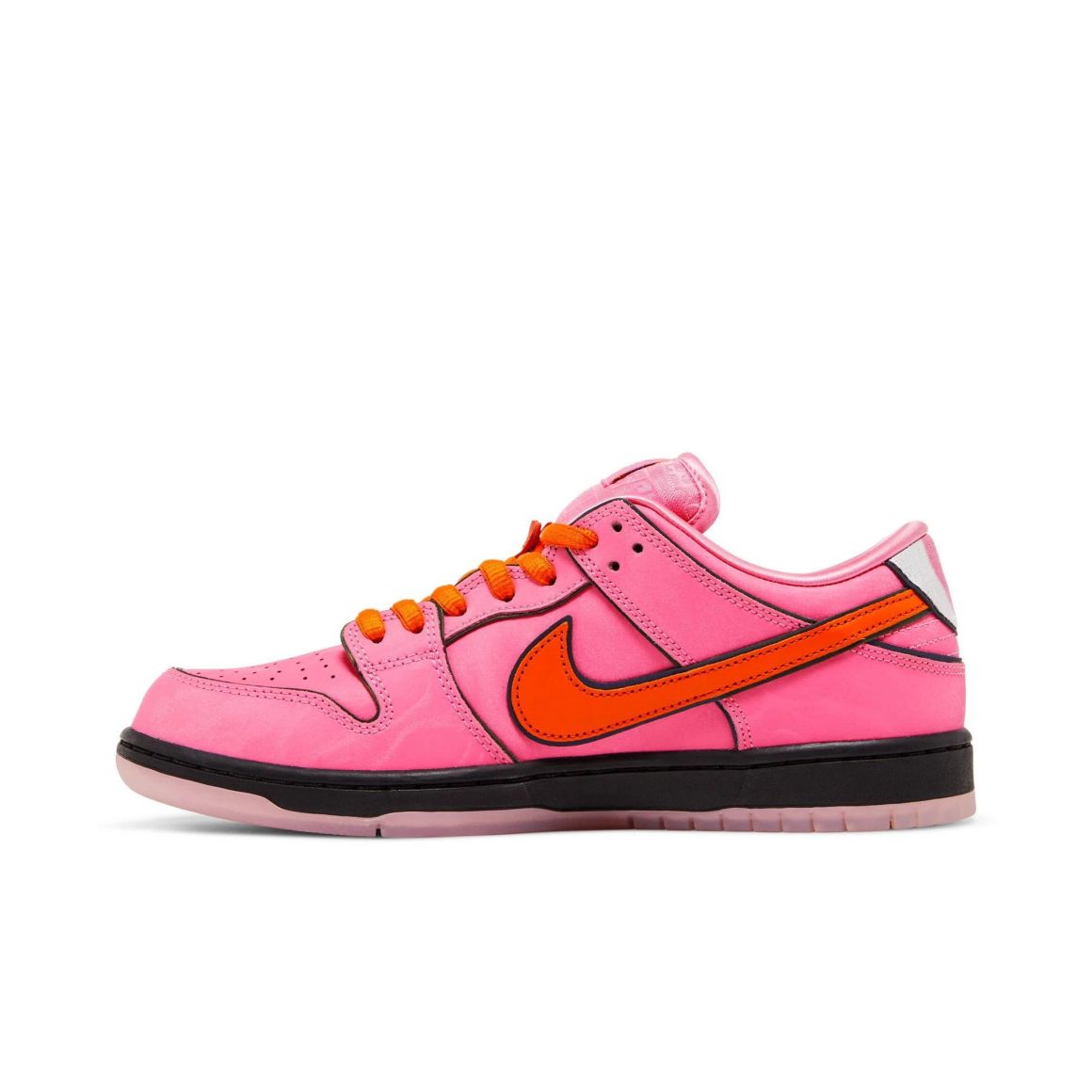 SB Dunk Low Pro x The Powerpuff Girls "Blossom" – Women's Sneakers - Lotus Pink / Digital Pink / University Red