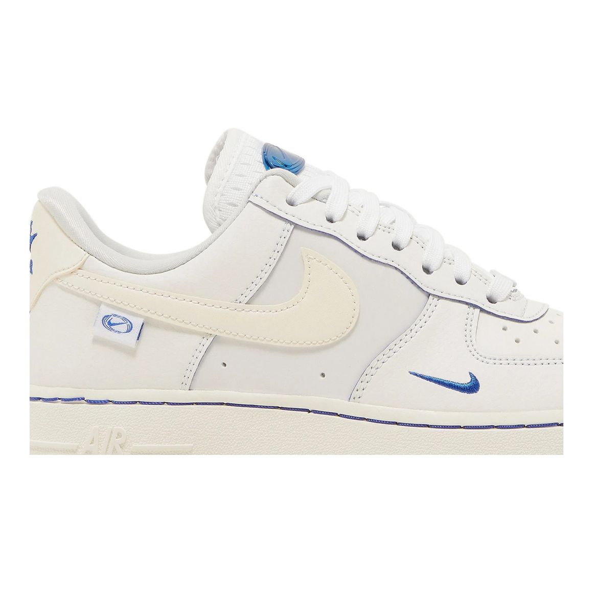 Air Force 1 Mid '07 Tear Away Pearl White - Stylish Mid Top Sneakers - White Cream