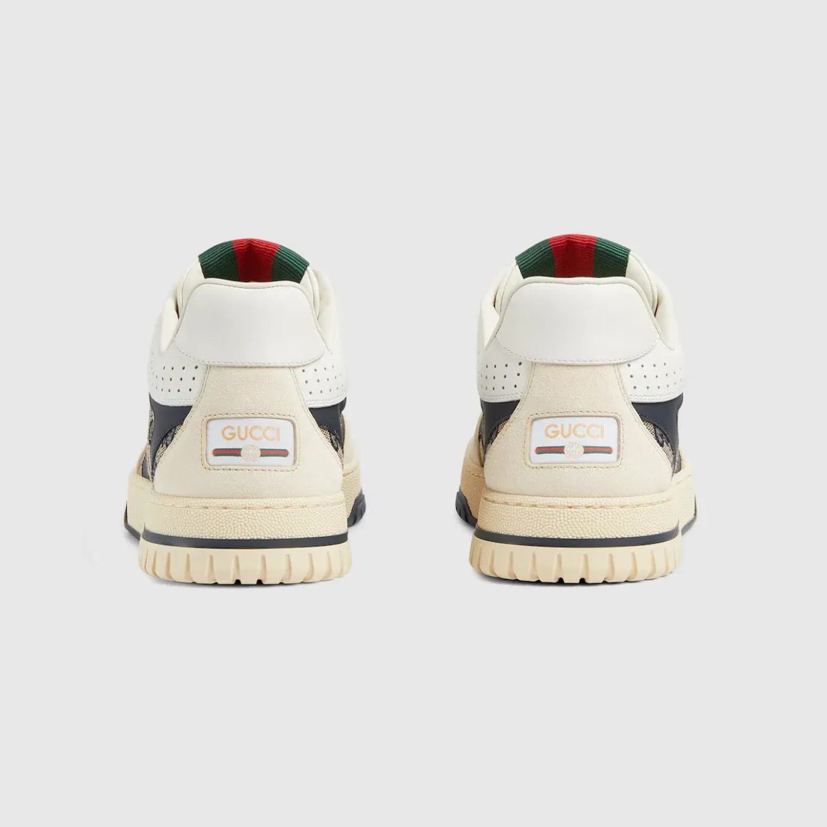 Men's Re-Web sneaker - Beige / Blue