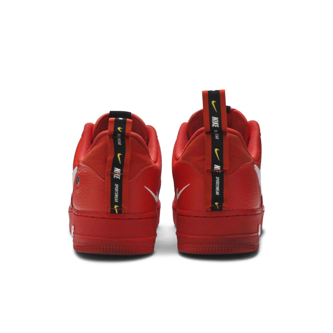 Air Force One Utility Overbranding Red - Stylish Utility Sneakers - Red