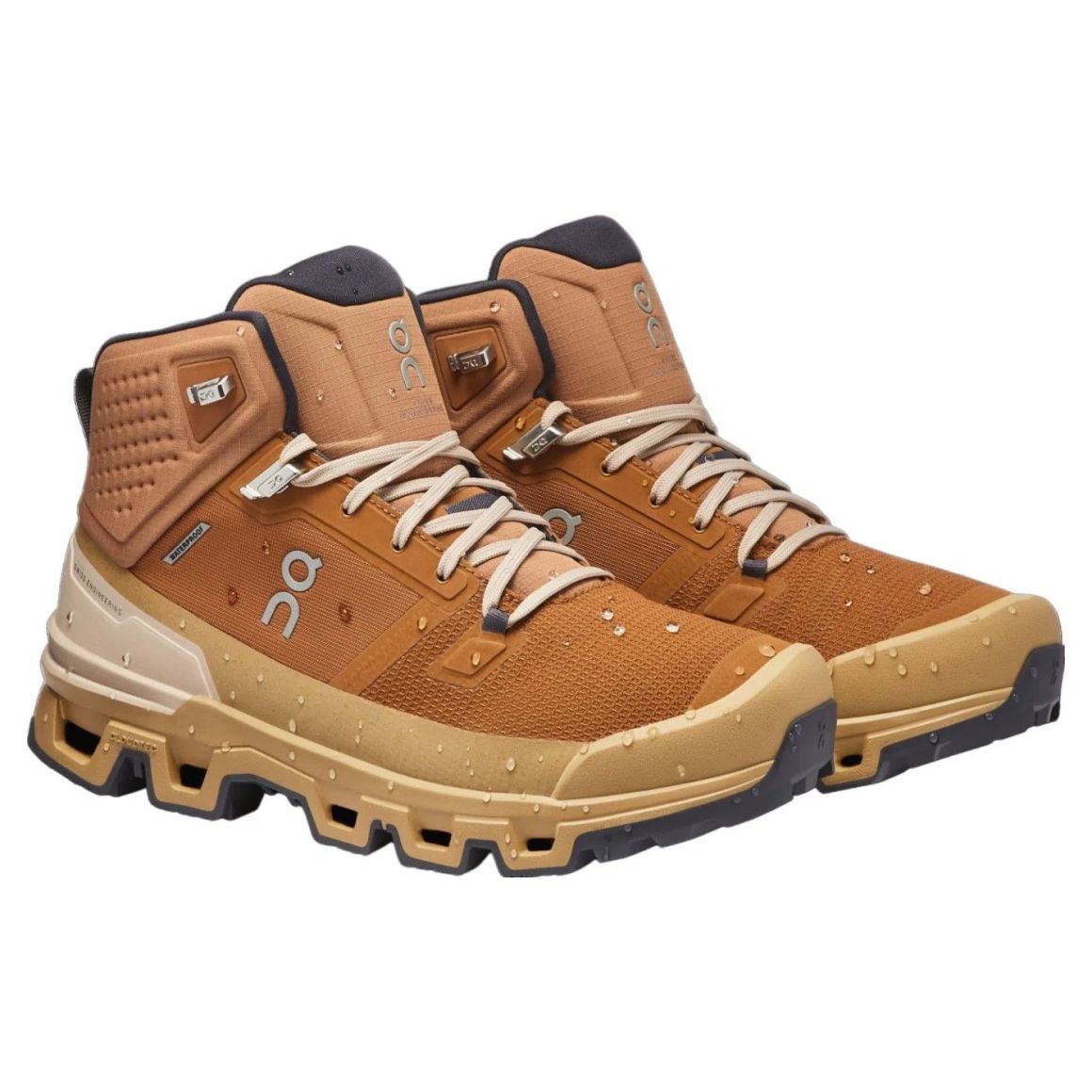 Cloudrock 2 Waterproof Hiking Running Shoes Outdoor Trail - Almond / Dune