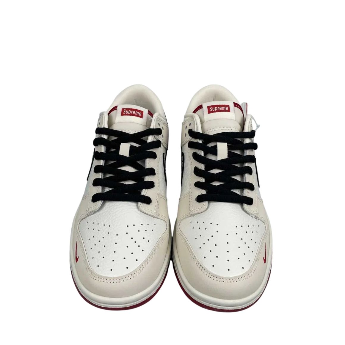 Dunk Low Casual Sports Sneakers – Low Cut Street Style Everyday Comfort - Sail White