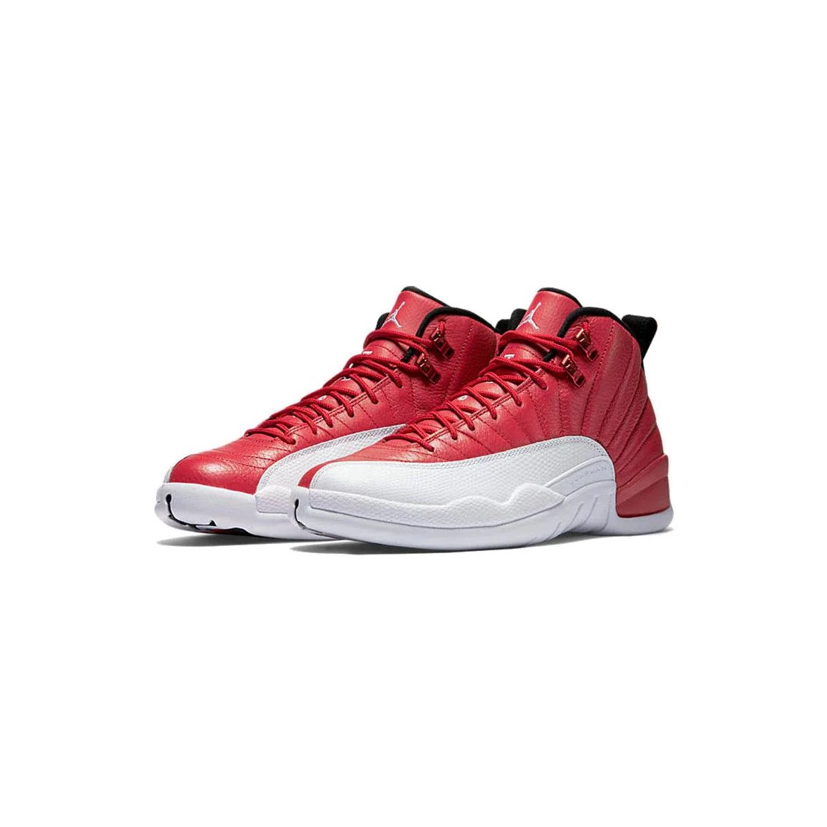 Air Jordan 12 Retro "Gym Red" - Premium Heritage High-Top Performance Model - Gym Red/White