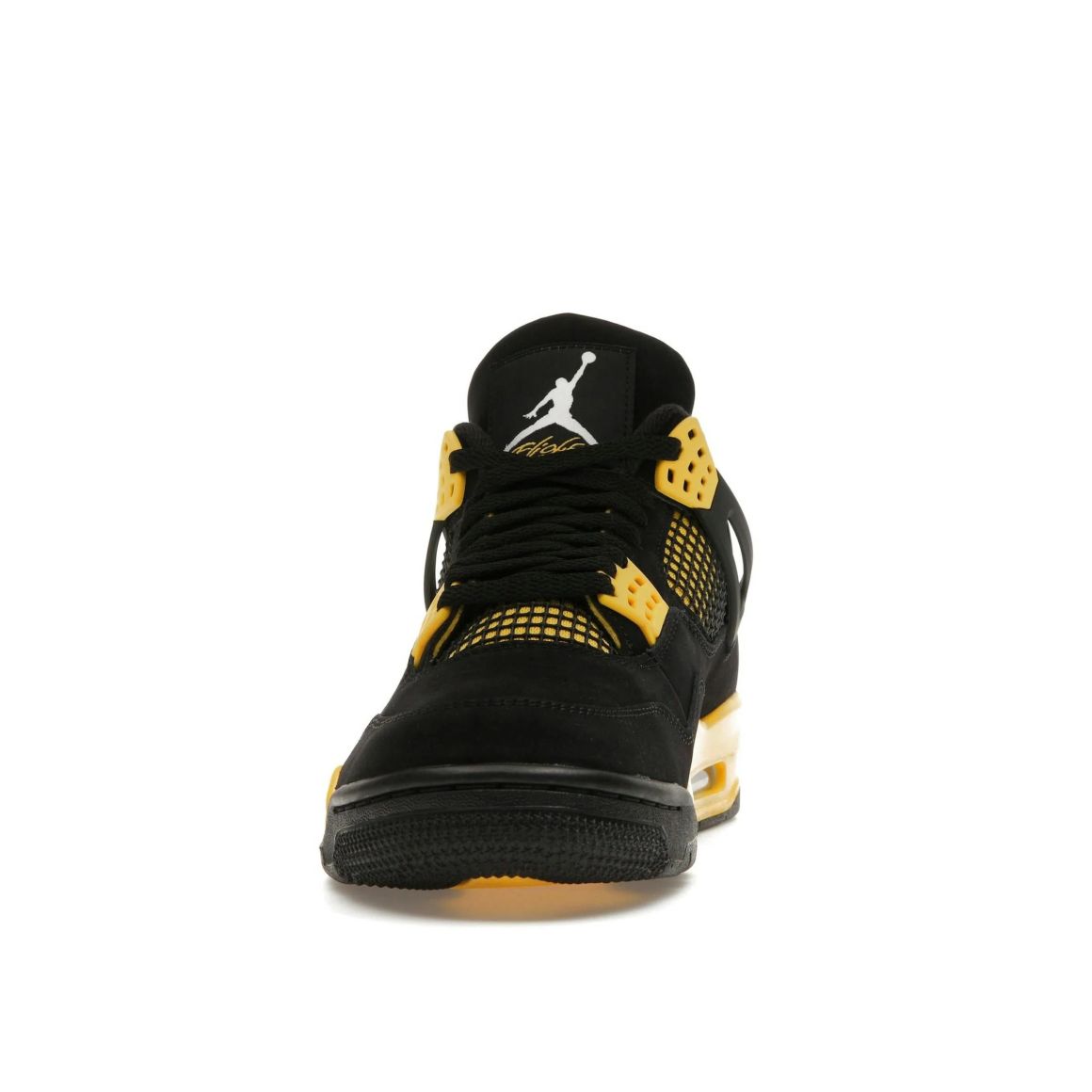 Jordan 4 Retro Thunder - Bold and Classic Retro Sneakers - Black / Varsity Maize