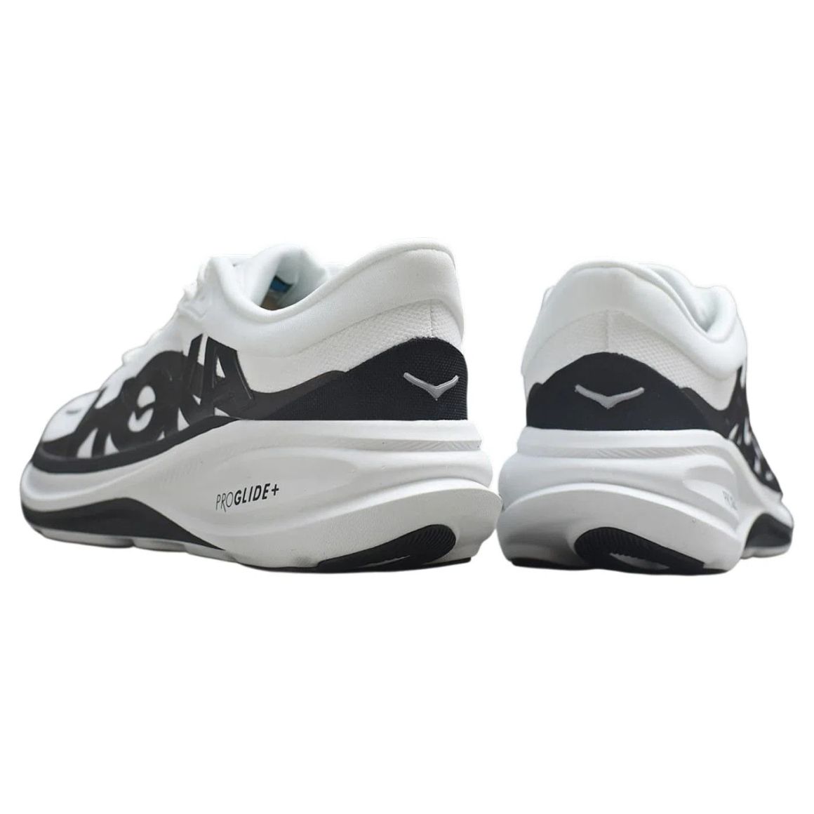 Clifton Pro Lightweight Road Running Shoes - White / Black
