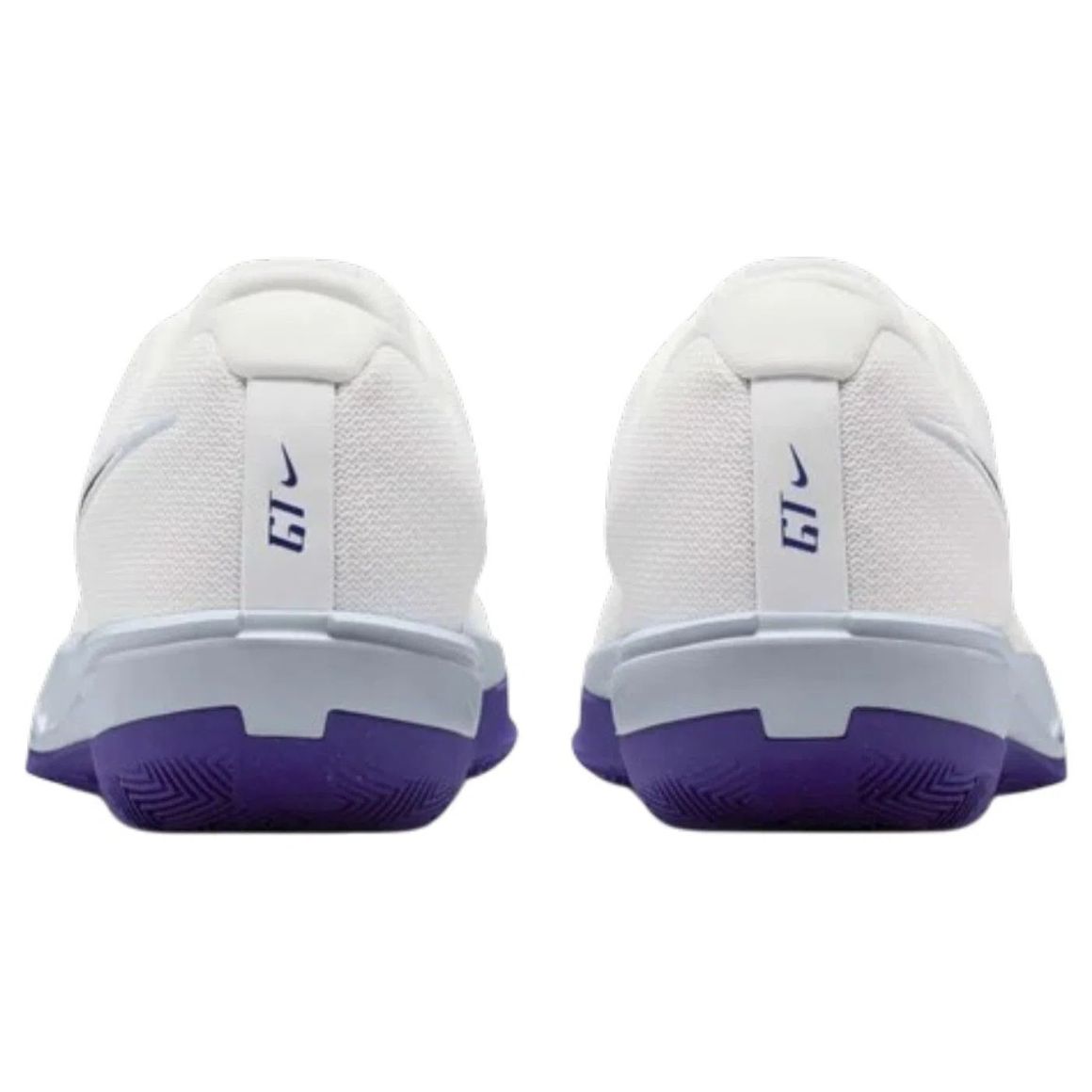 Air Zoom G.T. Cut Academy 2 Lightweight Basketball Sneakers - Summit White / Court Purple / Football Grey