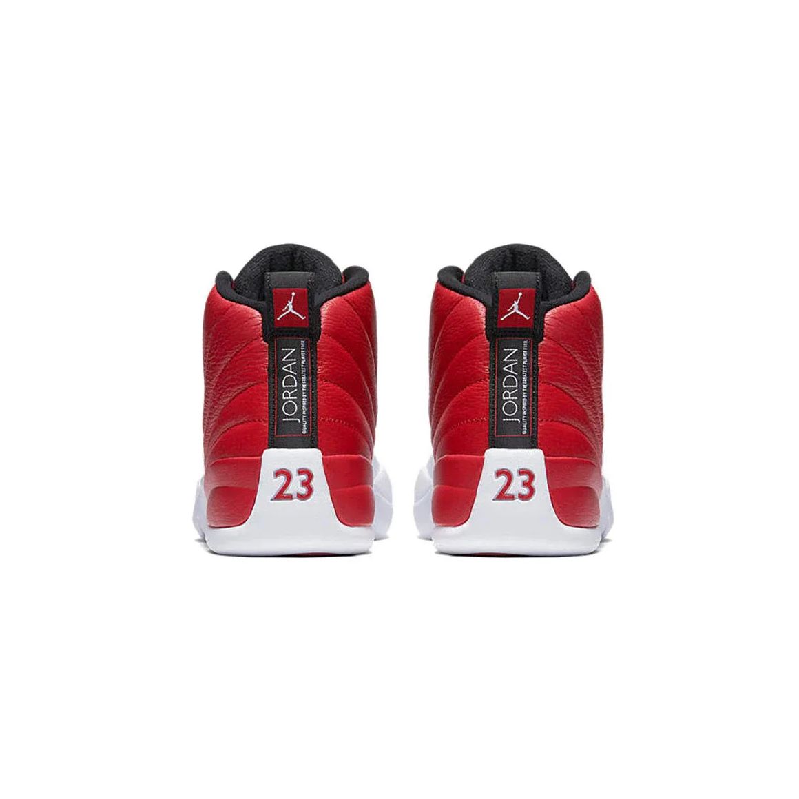 Air Jordan 12 Retro "Gym Red" - Premium Heritage High-Top Performance Model - Gym Red/White