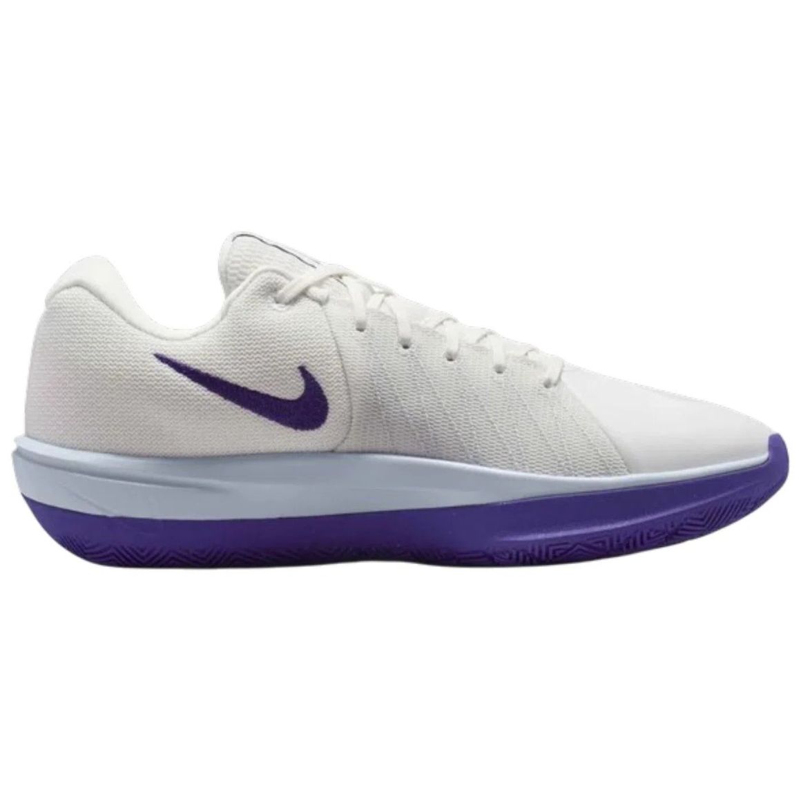 Air Zoom G.T. Cut Academy 2 Lightweight Basketball Sneakers - Summit White / Court Purple / Football Grey