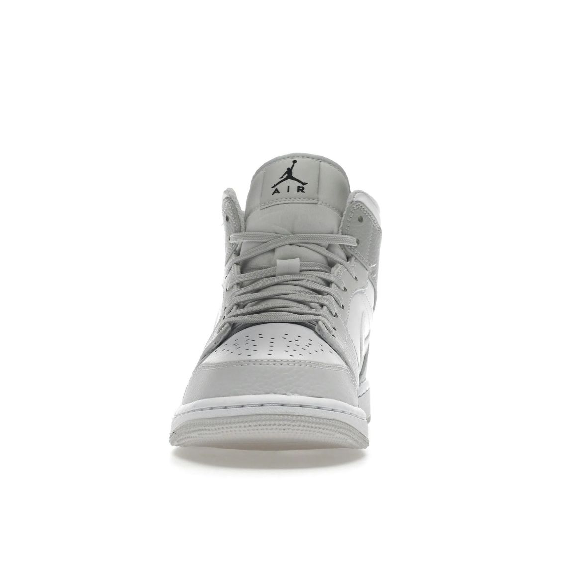 Jordan 1 Mid Grey Camo - Stylish Camouflage Mid Top Sneakers - Grey Camo / Dark Grey / White