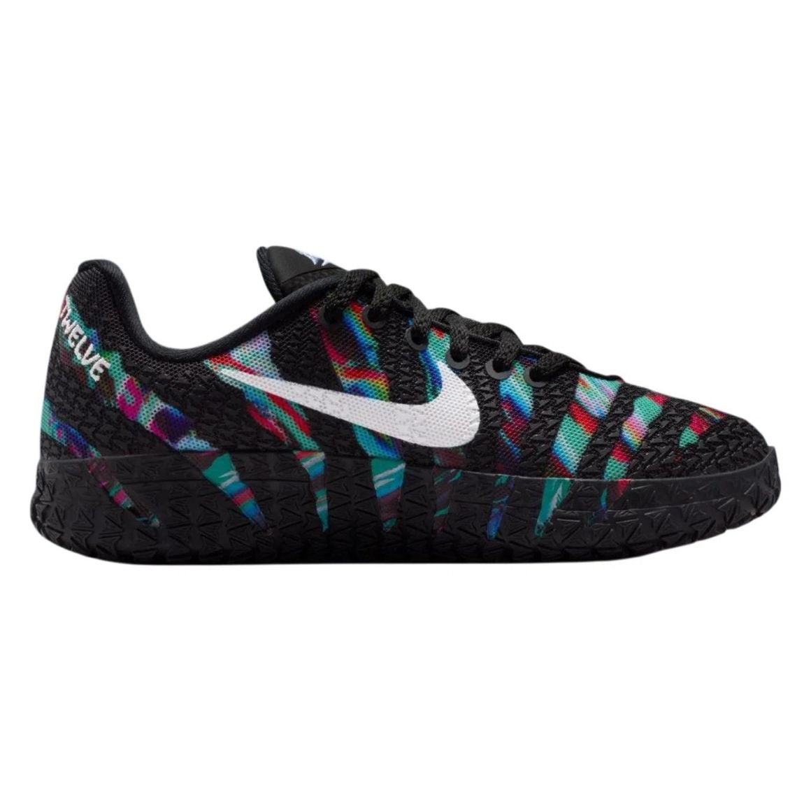 Ja 3 Lightweight Basketball Sneakers - Black / Bright Crimson / Cobalt Bliss