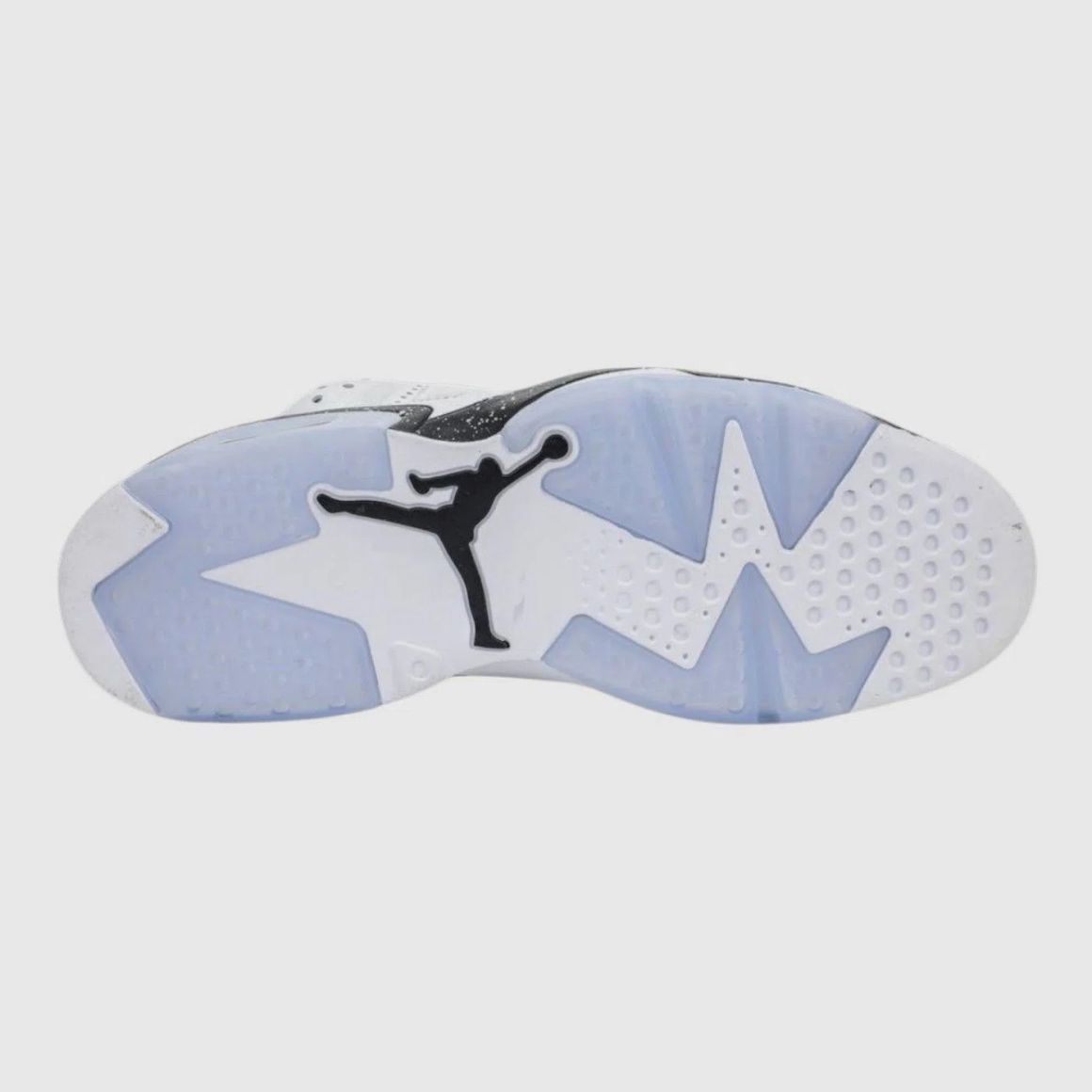 Air Jordan 6 Oreo Mid Top Basketball Sneakers - White/Black
