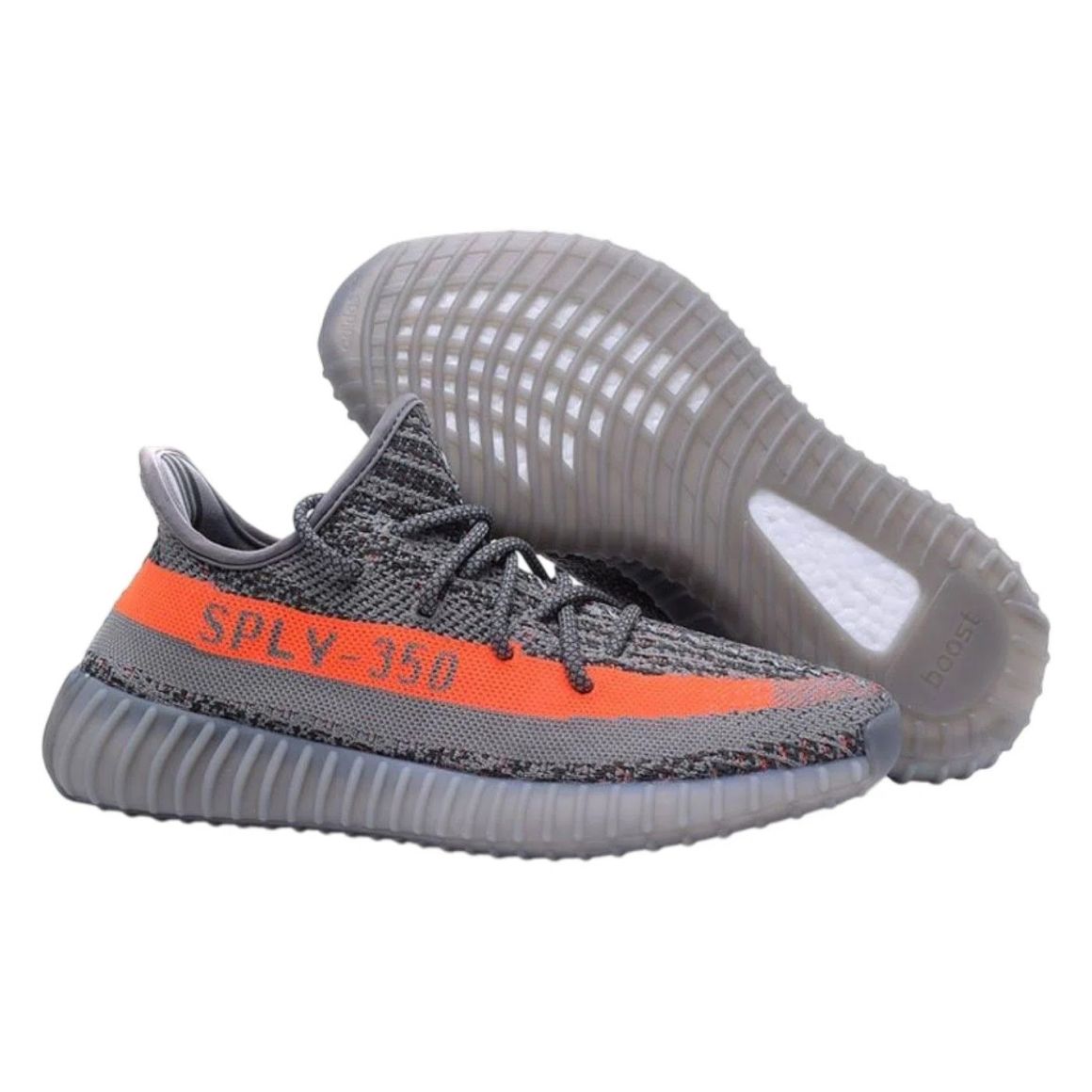Boost 350 V2 Low Top Lifestyle Running Sneakers - Beluga Reflective
