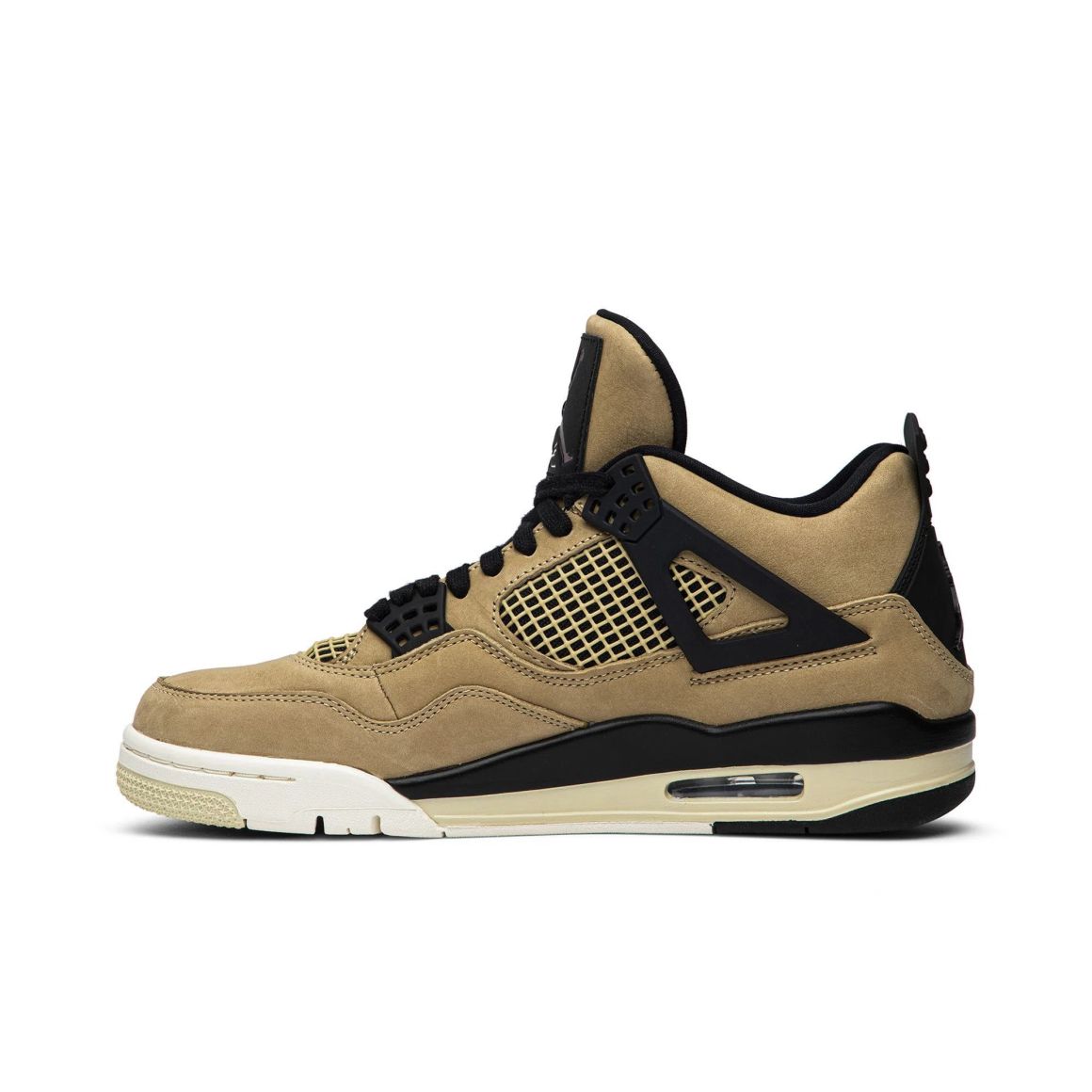 Jordan 4 Retro Fossil – Women’s Edition | Stylish Retro Basketball Sneakers - Mushroom