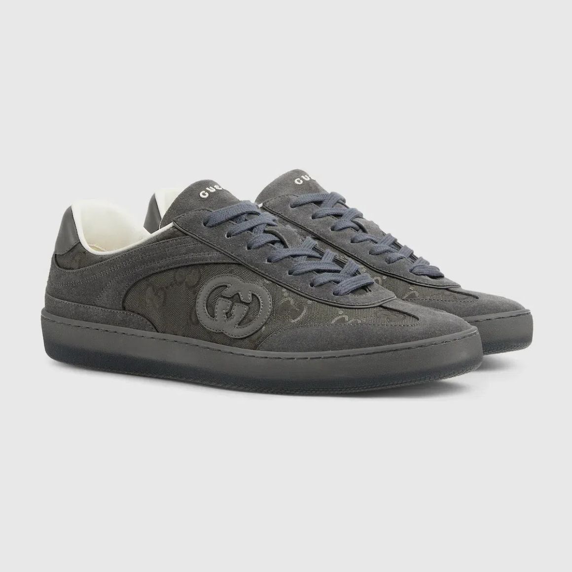 Men’s G75 Sneaker - grey suede