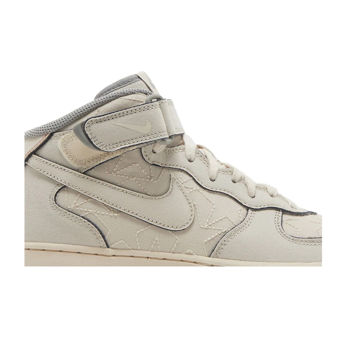 Air Force 1 Mid '07 Tear Away Pearl White - Stylish Mid Top Sneakers - White Cream