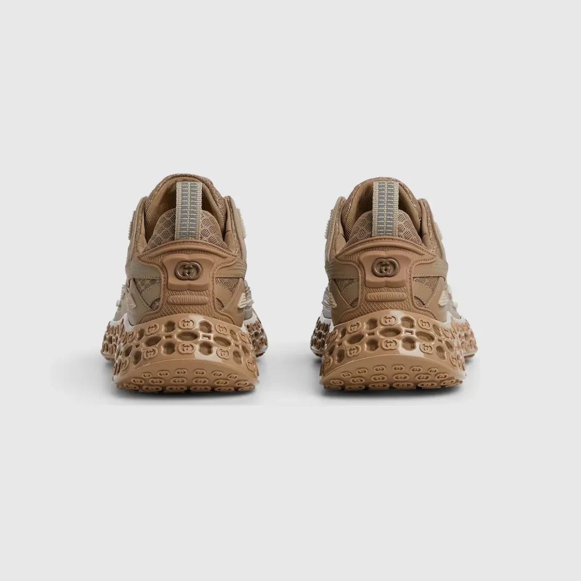 Men's cub3d sneaker - brown Demetra and mesh