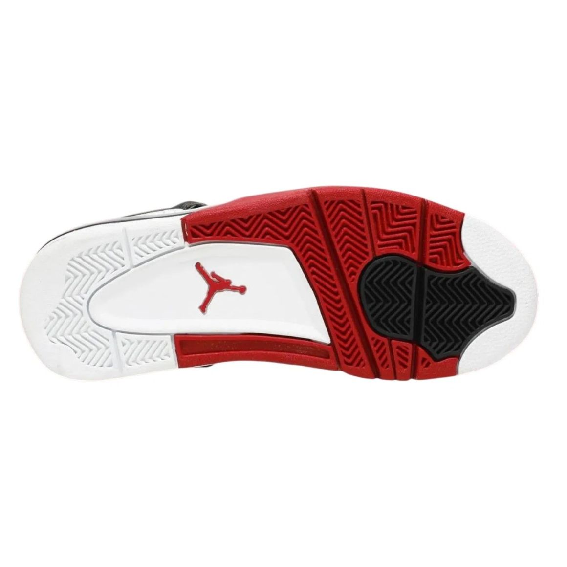 Air Jordan 4 Laser Basketball Sneakers - White/Multi-Color