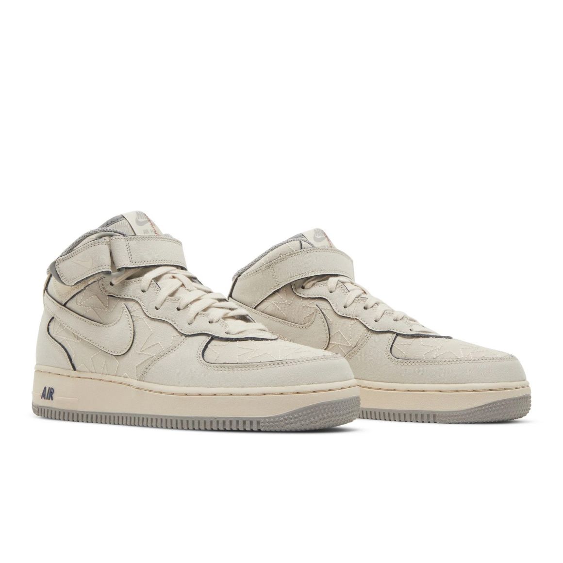 Air Force 1 Mid '07 Tear Away Pearl White - Stylish Mid Top Sneakers - White Cream