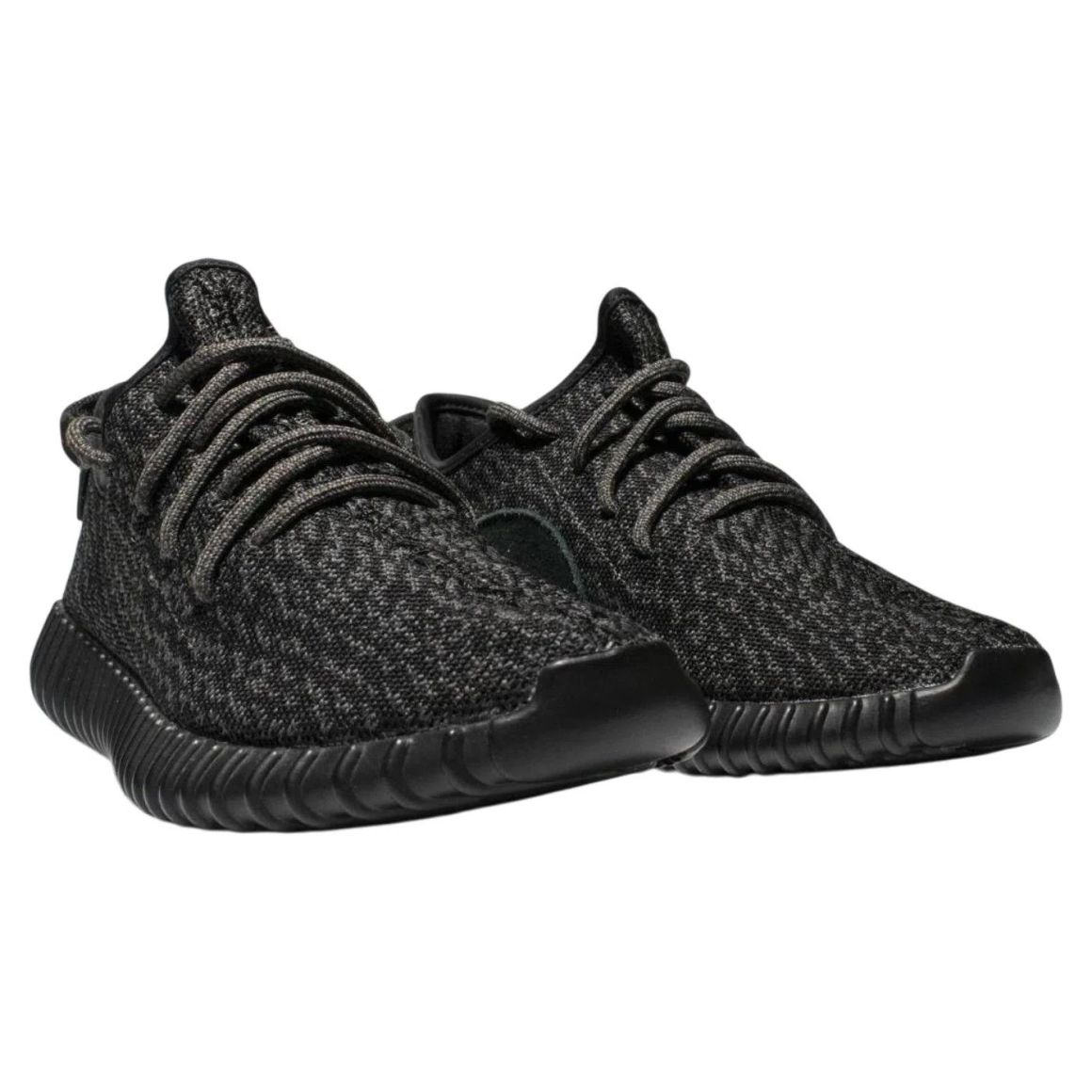 Boost 350 Low Top Lifestyle Running Sneakers - Pirate Black