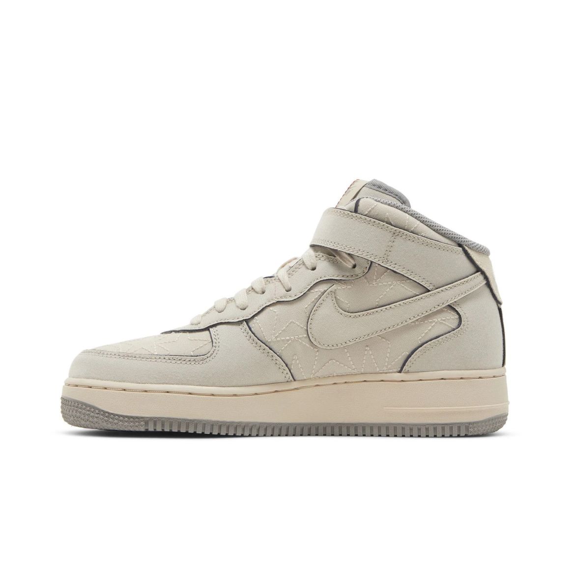Air Force 1 Mid '07 Tear Away Pearl White - Stylish Mid Top Sneakers - White Cream