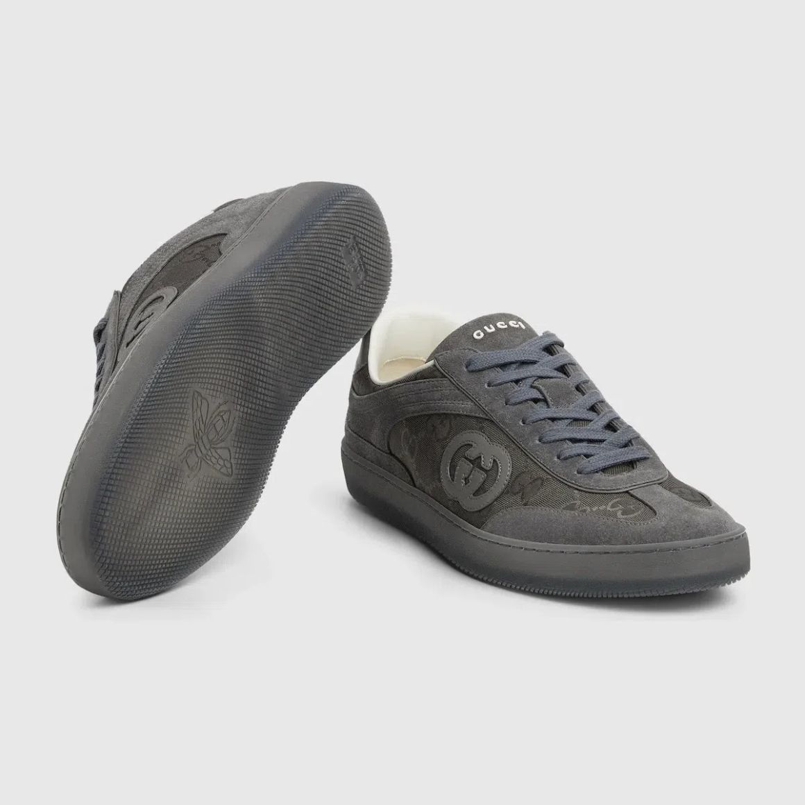 Men’s G75 Sneaker - grey suede