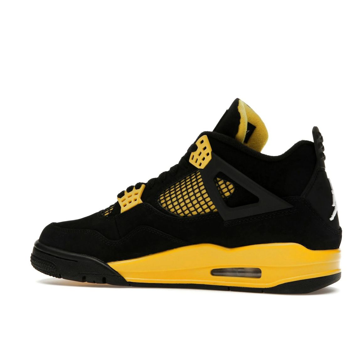 Jordan 4 Retro Thunder - Bold and Classic Retro Sneakers - Black / Varsity Maize