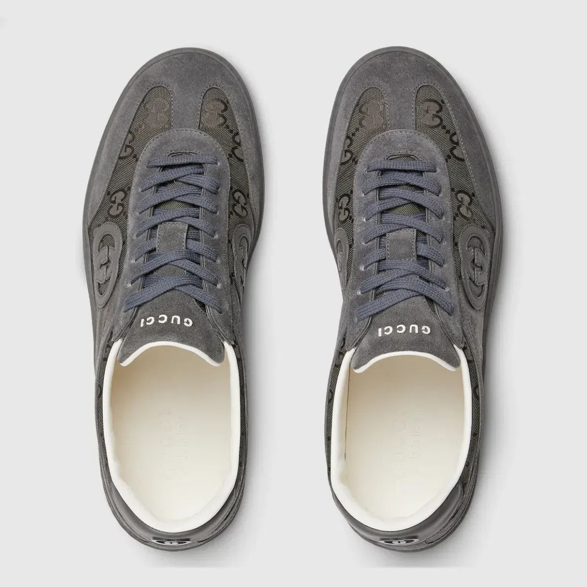 Men’s G75 Sneaker - grey suede